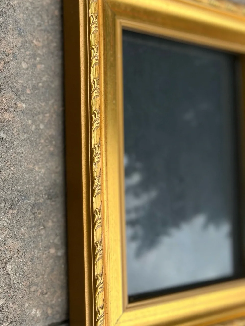 Vintage Style Ornate Gold Picture Frames – Matching Pair (5x7 Photo Size)